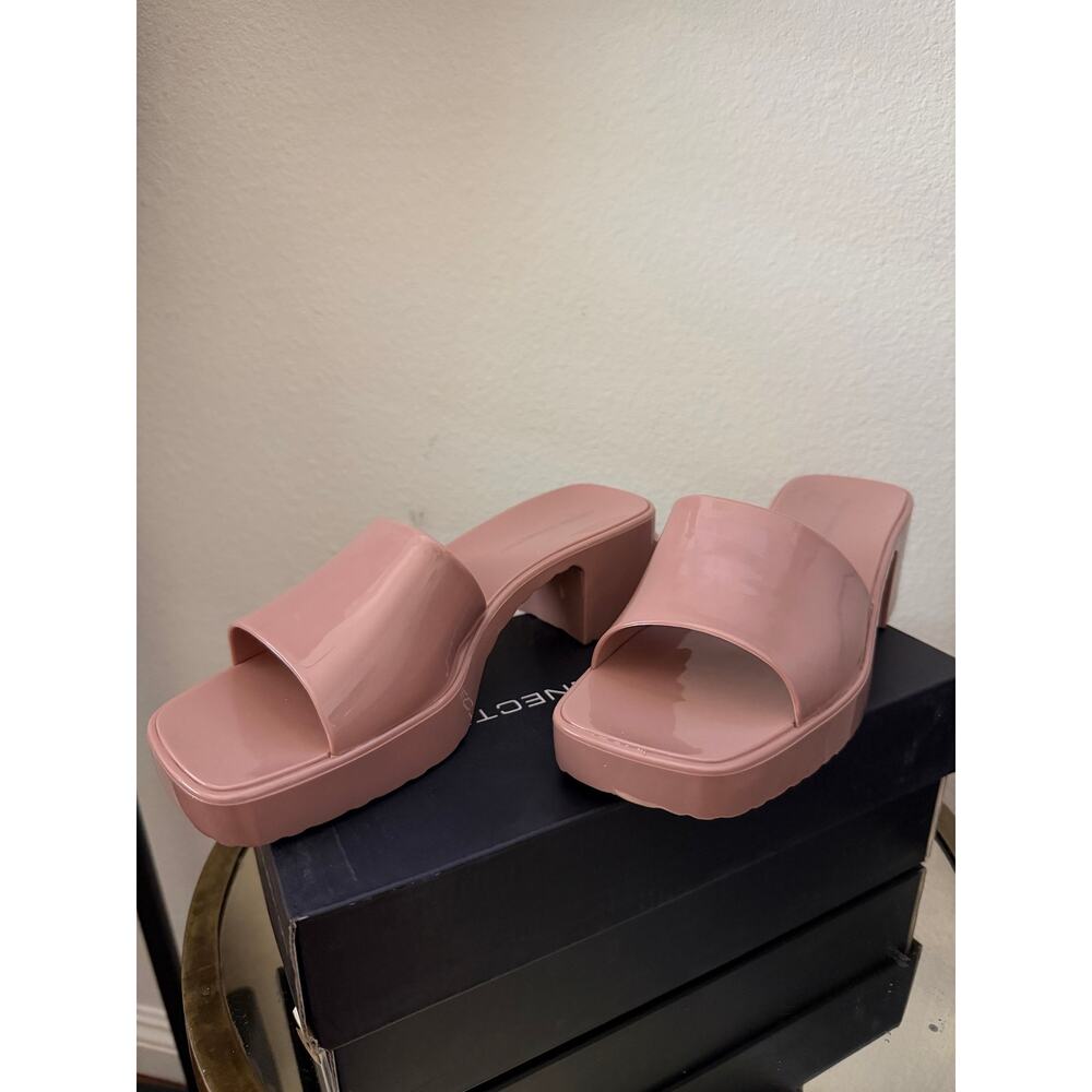 New French connection Almira sandal heel black size 7 - Picture 3 of 6